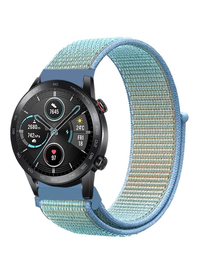 Perfii Replacement Band For Honor MagicWatch 2 46mm Cornflower Blue - Image 1