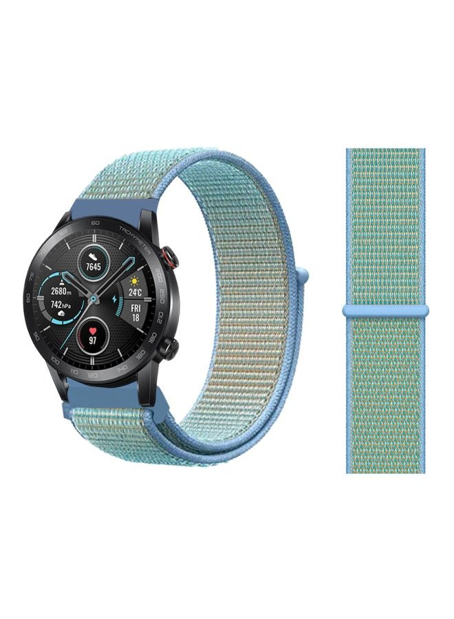 Perfii Replacement Band For Honor MagicWatch 2 46mm Cornflower Blue - Image 2