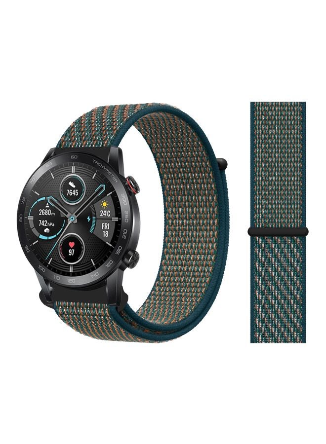 Perfii Replacement Band For Honor MagicWatch 2 46mm Neptune Green - Image 2