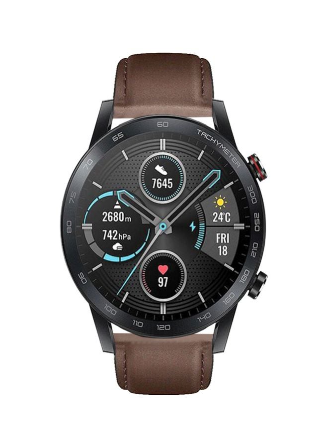 Perfii Replacement Band For Honor MagicWatch 2 46mm Dark Brown  - Image 2