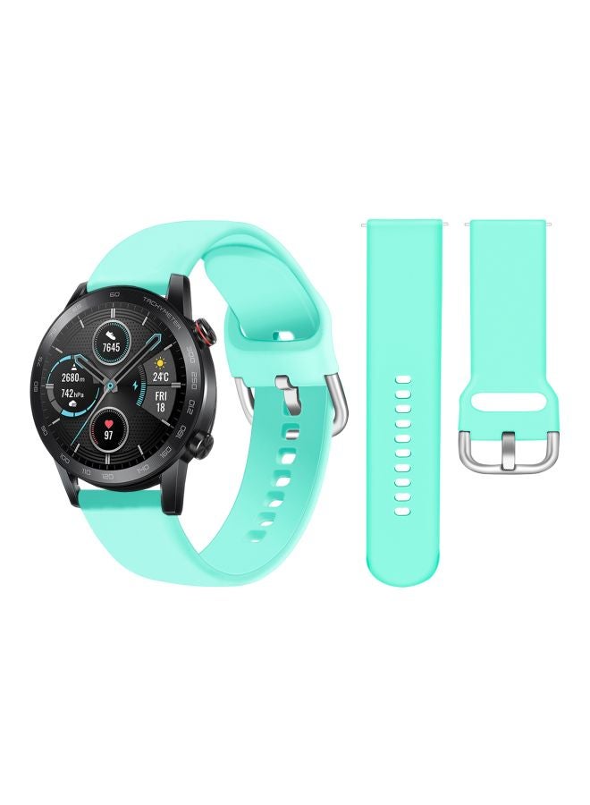 بيرفيي سوار بديل لساعة هونر ماجيك 2 مقاس 46 مم اخضر فاتح - Image 2