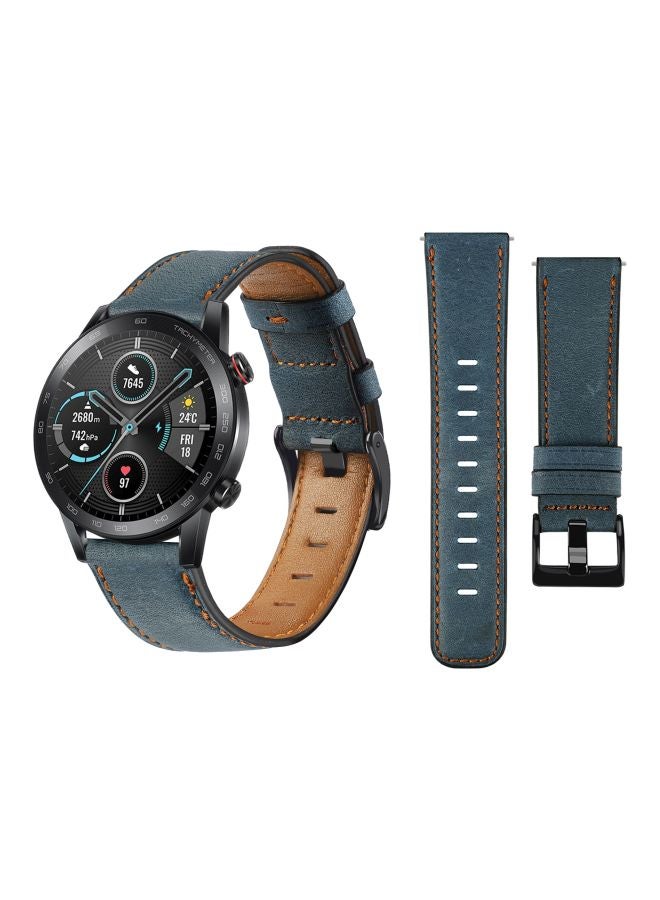 بيرفيي سوار بديل لساعة هونر ماجيك 2 مقاس 46 مم أزرق - Image 2