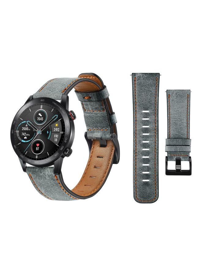 Perfii Replacement Band For Honor MagicWatch 2 46mm Grey  - Image 2