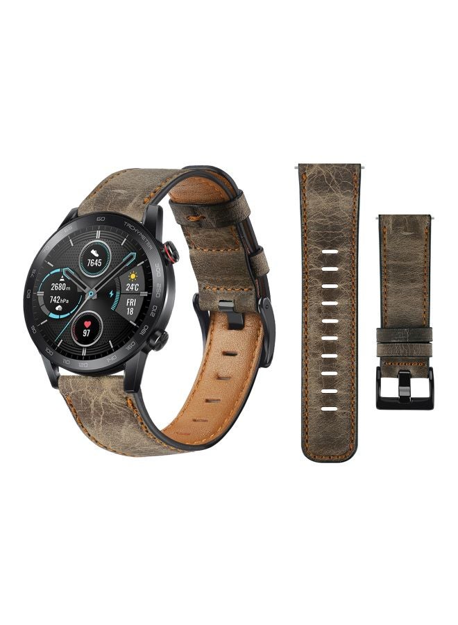 بيرفيي سوار بديل لساعة هونر ماجيك 2 مقاس 46 مم البني الفاتح - Image 2