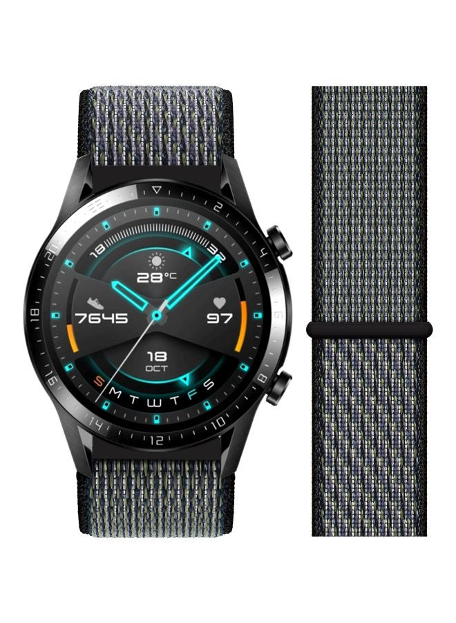 Perfii Replacement Band For Huawei Watch GT 2 - 46mm World Indigo Purple - Image 2