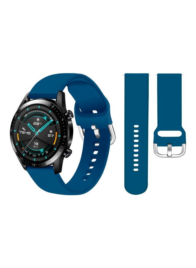 Perfii Replacement Band For Huawei Watch GT 2 - 46mm Blue Horizon  - Image 2