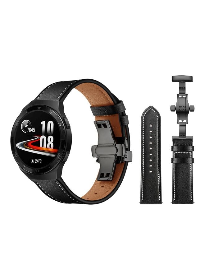 Perfii Replacement Band For Huawei Watch GT 2e - 46mm Black - Image 2