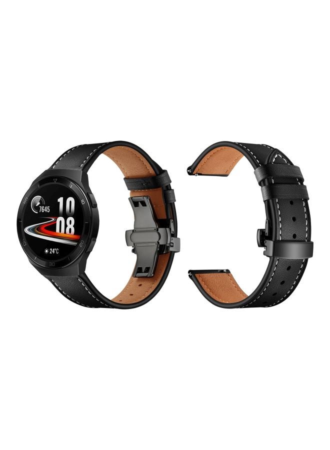 Perfii Replacement Band For Huawei Watch GT 2e - 46mm Black - Image 3