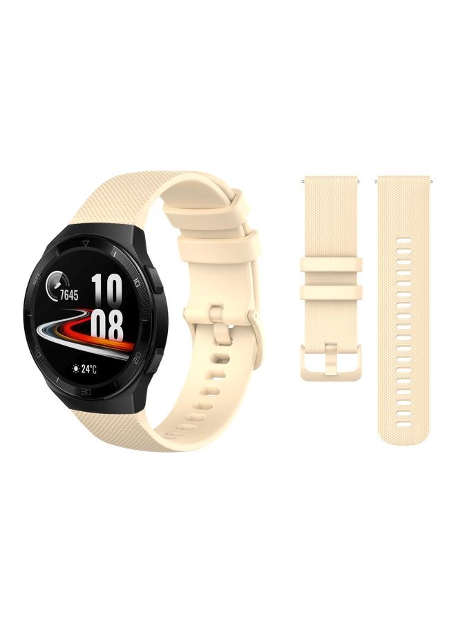 Perfii Replacement Band For Huawei Watch GT 2e - 46mm Cream - Image 2