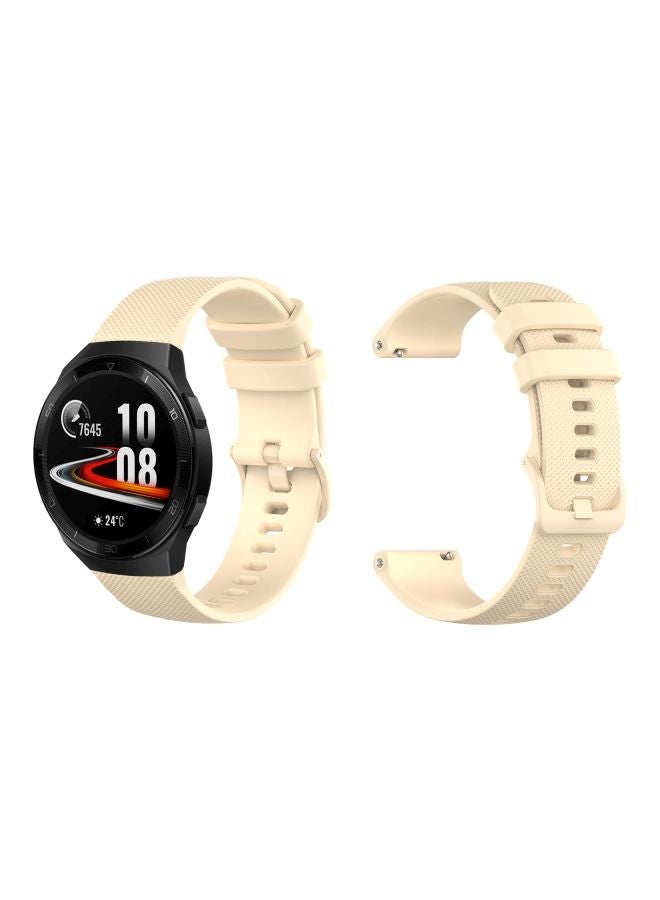 Perfii Replacement Band For Huawei Watch GT 2e - 46mm Cream - Image 3