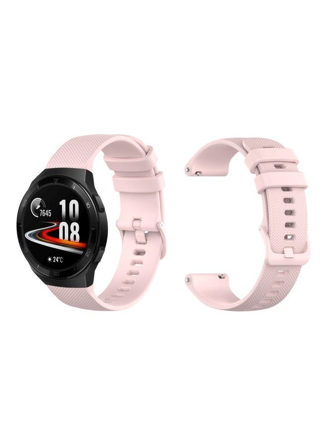 بيرفيي سوار بديل لساعة هواوي GT-2e  مقاس 46 مم وردي فاتح - Image 3