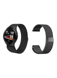 Perfii Stainless Steel Replacement Band For Huawei Watch GT 2e Black  - Image 2