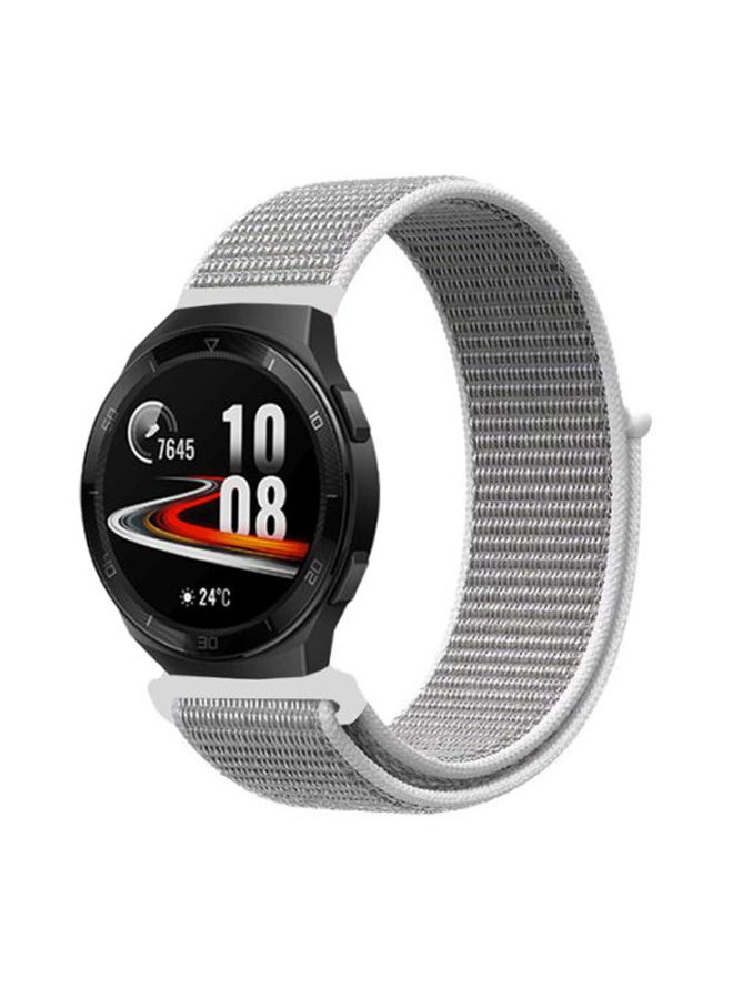 Perfii Replacement Band For Huawei Watch GT 2e 46mm Seashell Silver - Image 1
