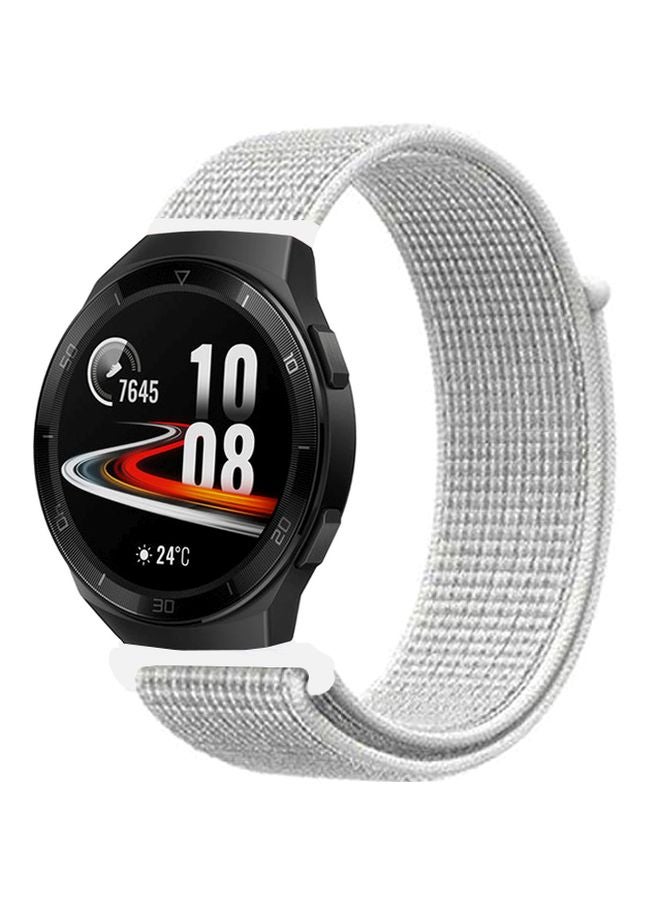 Perfii Replacement Band For Huawei Watch GT 2e 46mm Summit White - Image 1