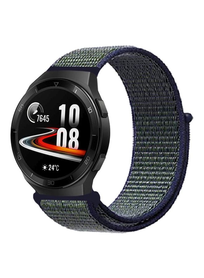 بيرفيي سوا بديل لساعة يد هواوي GT 2e مقاس 46 مم أخضر/ أزرق فوج ميدنايت - Image 1