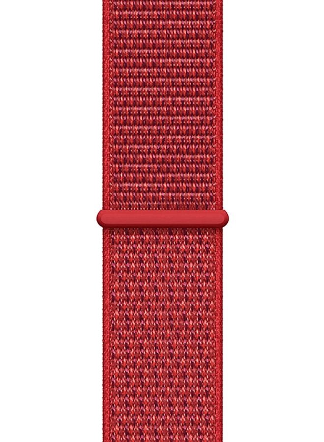 Perfii Nylon Replacement Band For Huawei Watch GT 2e 46mm Red  - Image 2