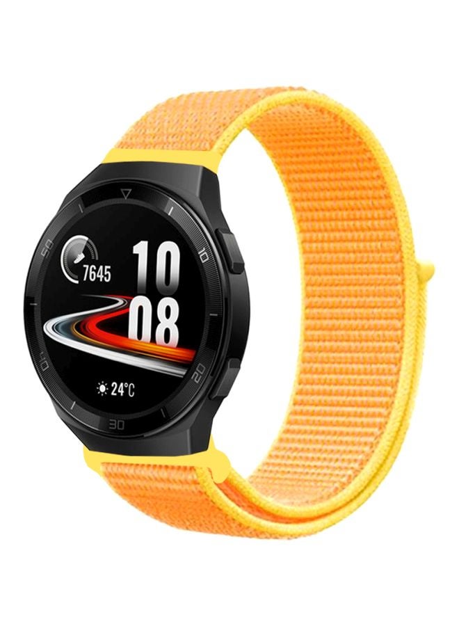 Perfii Replacement Band For Huawei Honor Magic Watch 2 46mm Casary Yellow - Image 1