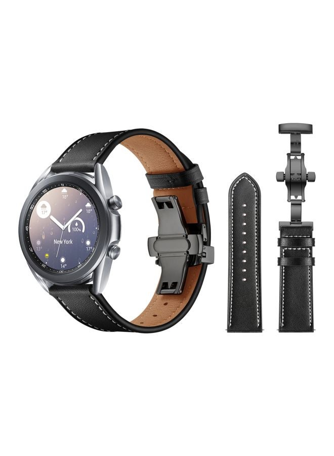 Perfii Replacement Band For Samsung Galaxy Watch 3 41mm Black - Image 2