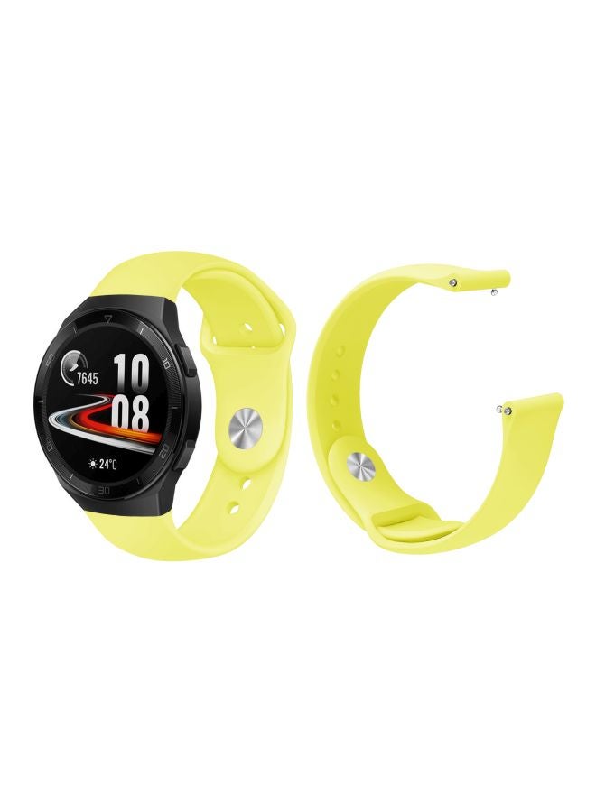 بيرفيي سوار بديل لساعة هواوي GT-2e  مقاس 46 مم أصفر - Image 3
