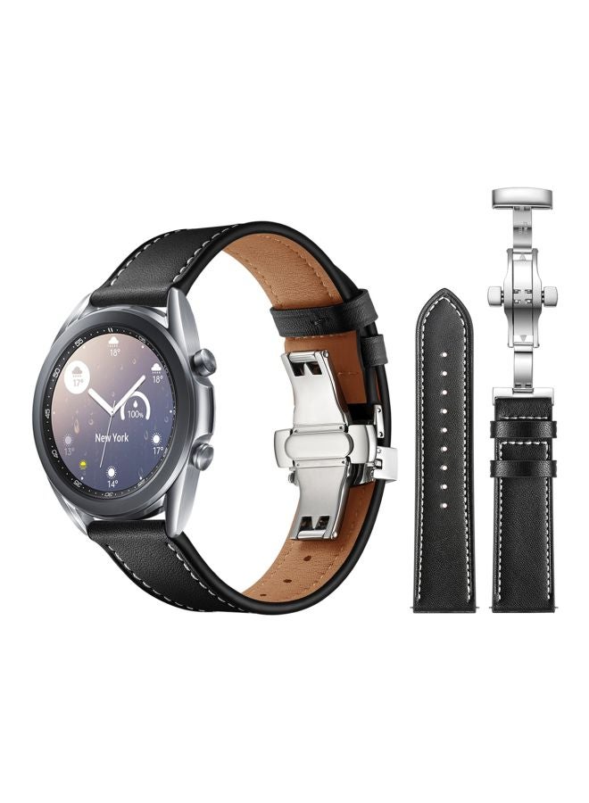 بيرفيي سوار بديل لساعة يد سامسونج جالاكسي 3 مقاس 41 مم أسود - Image 2