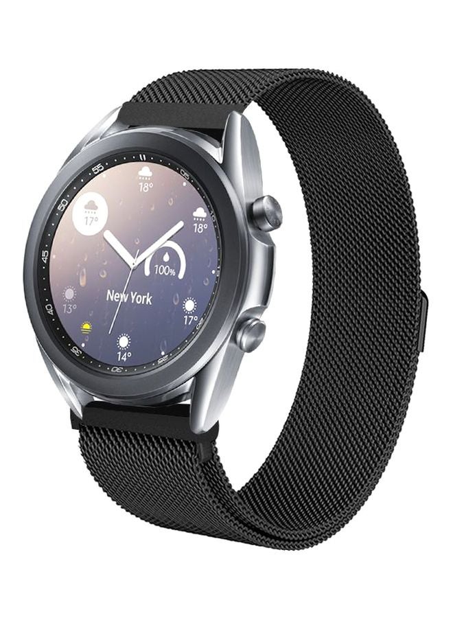 Perfii Replacement Band For Samsung Galaxy Watch3 41mm Black - Image 2