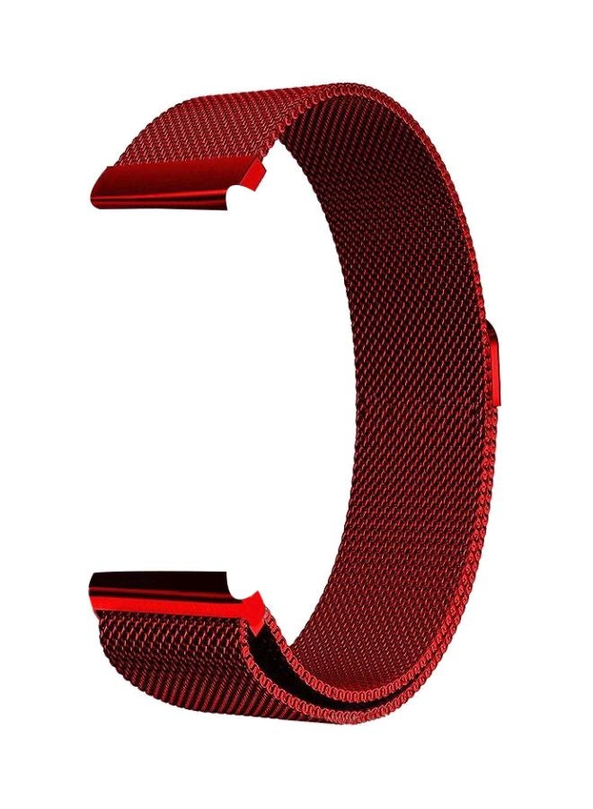 Perfii Replacement Band For Samsung Galaxy Watch3 41mm Red - Image 1