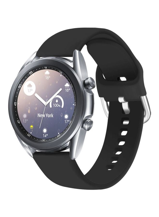 Perfii Replacement Band For Huawei Watch GT 2 42mm Round Black - Image 2