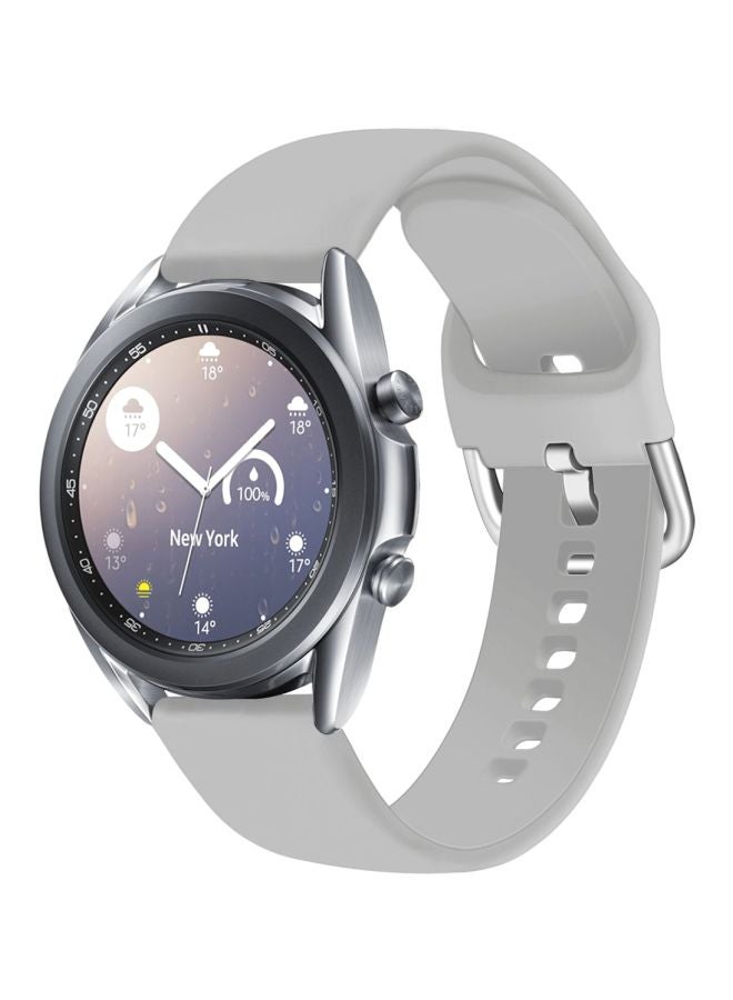 Perfii Replacement Band For Huawei Watch GT 2 42mm Round Light Grey - Image 2