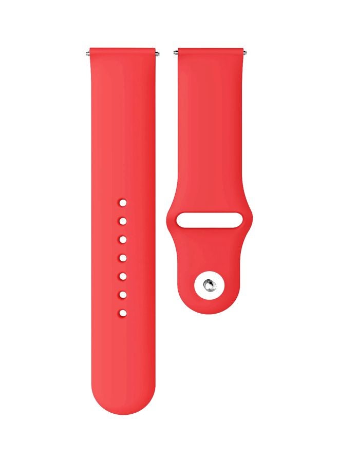 Perfii Replacement Band For Samsung Galaxy Watch3 41mm Red - Image 1