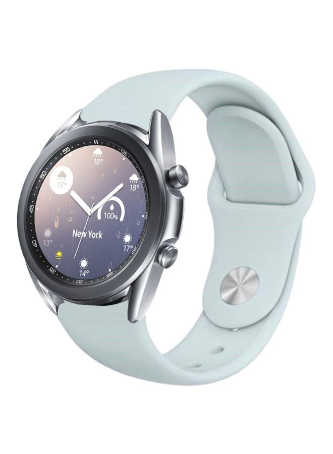 Perfii Replacement Band For Samsung Galaxy Watch3 41mm Turquoise Blue  - Image 2
