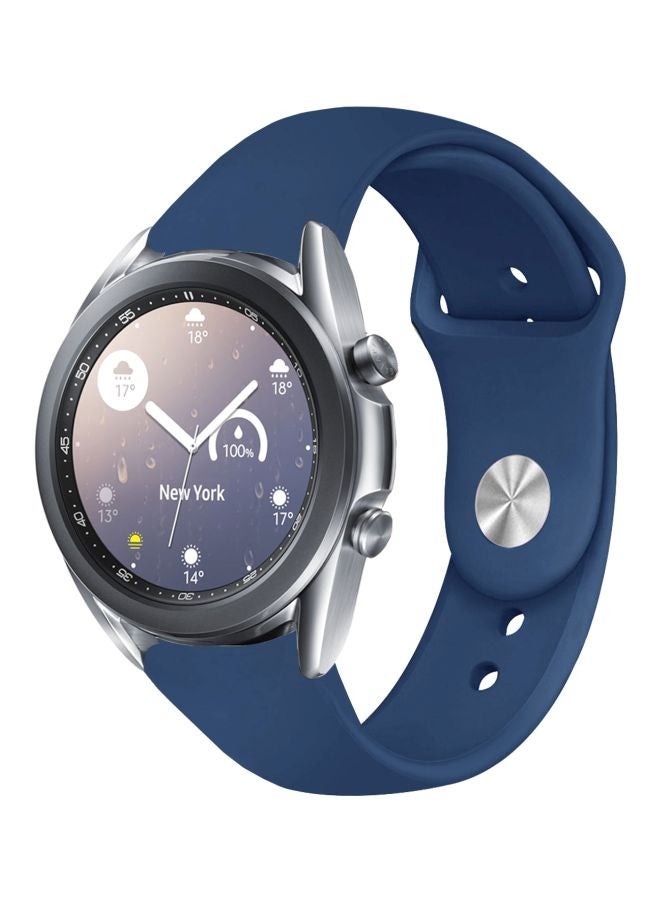 Perfii Replacement Band For Samsung Galaxy Watch3 41mm Midnight Blue - Image 2