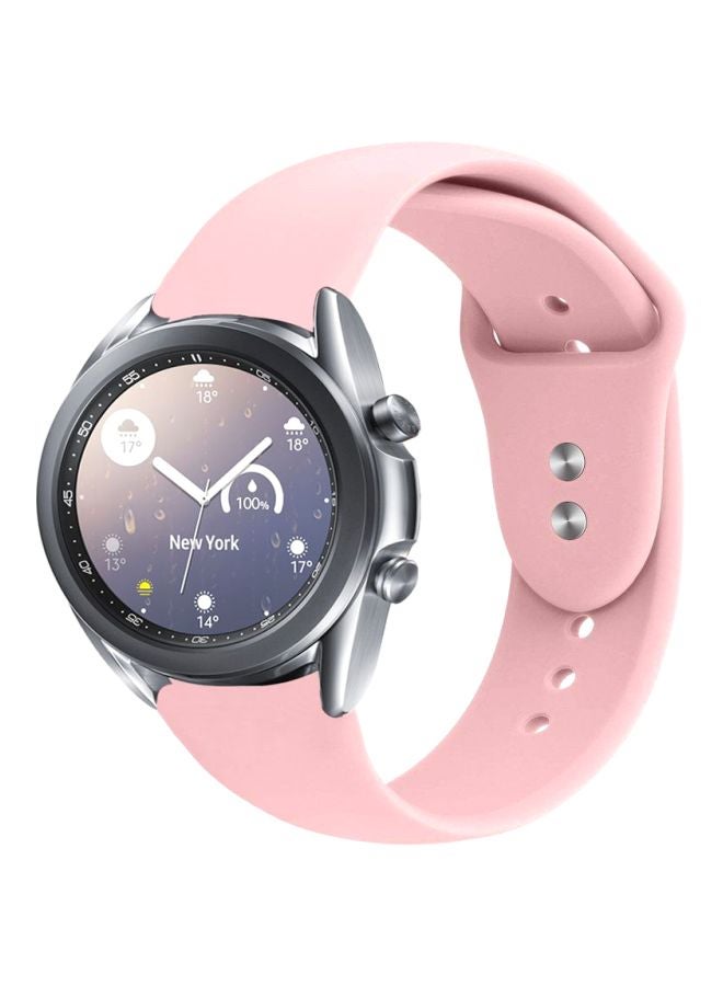 بيرفيي سوار بديل لساعة سامسونج جالاكسي 3 مقاس 41 مم وردي فاتح - Image 2