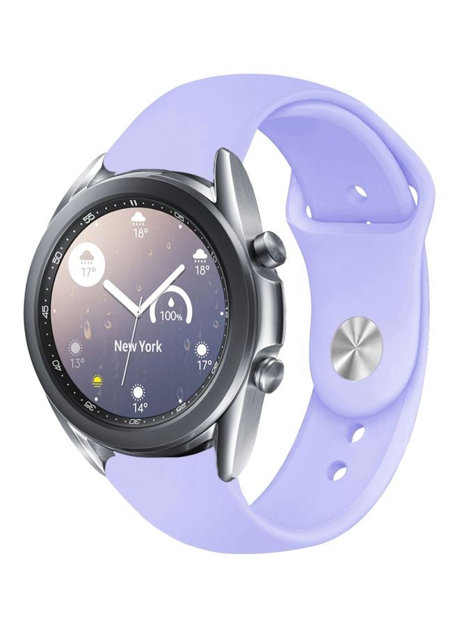 Perfii Replacement Band For Samsung Galaxy Watch3 41mm Lilac Purple  - Image 2