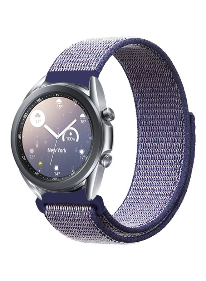 Perfii Replacement Band For Samsung Galaxy Watch3 41mm Midnight Blue  - Image 1