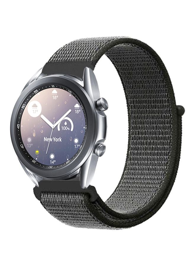 Perfii Replacement Band For Samsung Galaxy Watch3 41mm Dark Olive Grey - Image 1