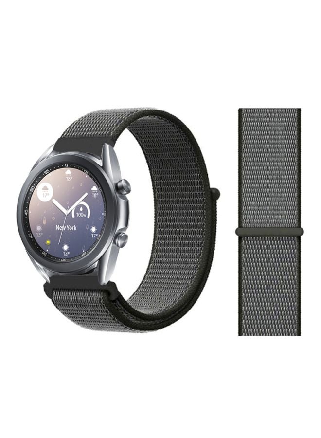 Perfii Replacement Band For Samsung Galaxy Watch3 41mm Dark Olive Grey - Image 2