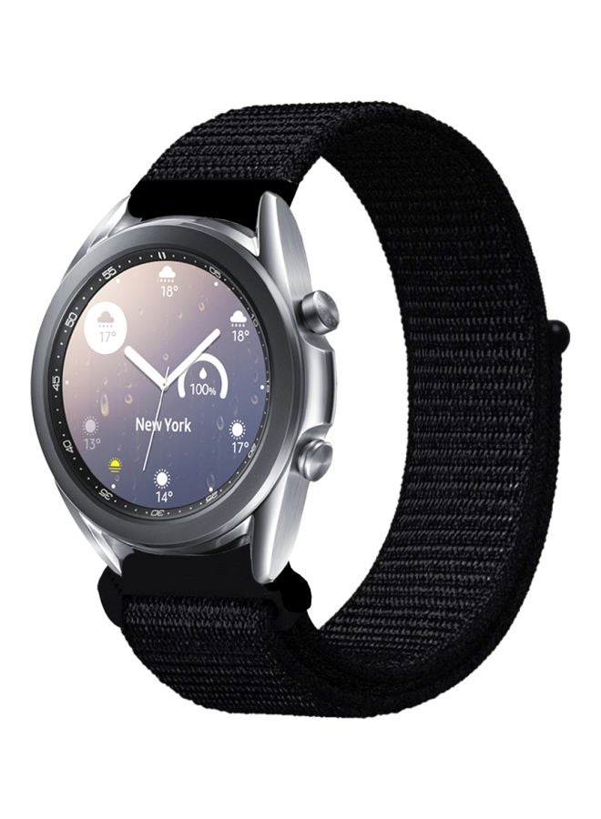 بيرفيي سوار بديل لساعة سامسونج جالاكسي 3 مقاس 41 مم أسود قاتم - Image 1