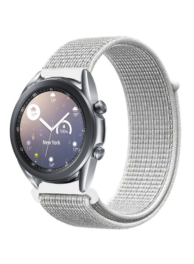 Perfii Replacement Band For Samsung Galaxy Watch3 41mm Summit White - Image 1