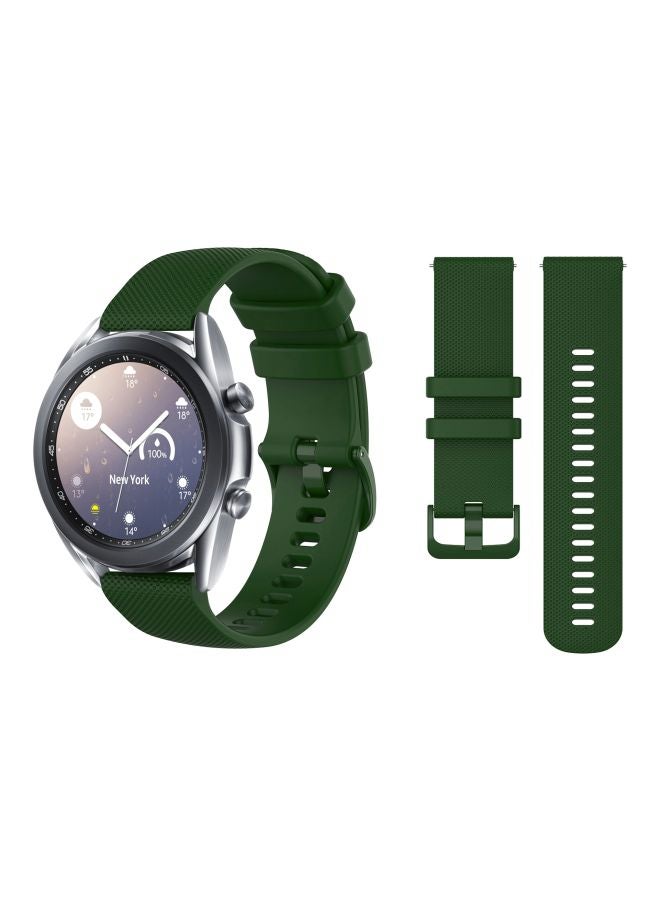 بيرفيي سوار بديل لساعة يد سامسونج جالاكسي 3 مقاس 41 مم أخضر - Image 2