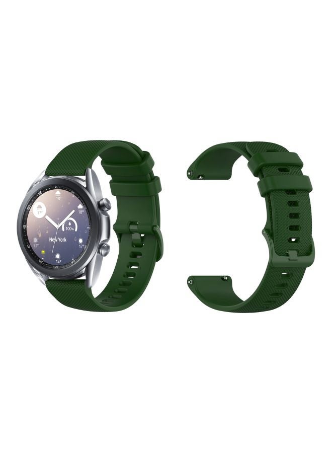 بيرفيي سوار بديل لساعة يد سامسونج جالاكسي 3 مقاس 41 مم أخضر - Image 3