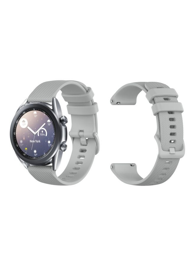 Perfii Replacement Band For Samsung Galaxy Watch 3 41mm Grey - Image 3