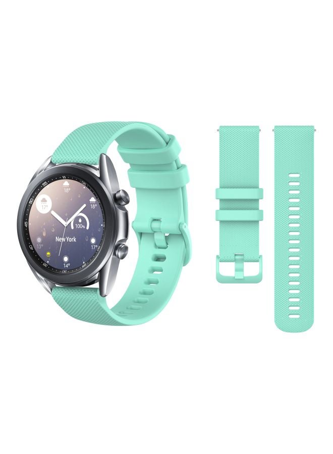 Perfii Replacement Band For Samsung Galaxy Watch 3 41mm Turquoise Green - Image 2