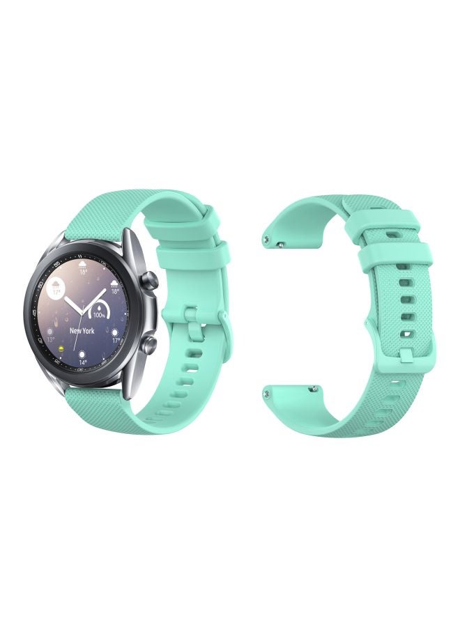 Perfii Replacement Band For Samsung Galaxy Watch 3 41mm Turquoise Green - Image 3