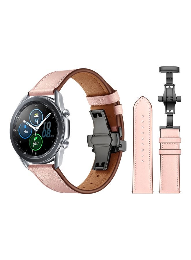 بيرفيي سوار بديل لساعة سامسونج جالاكسي 3 مقاس 45 مم وردي - Image 2