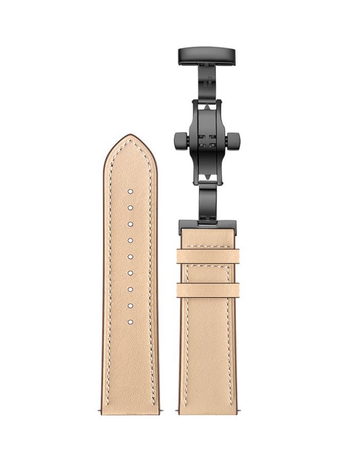 Perfii Replacement Band For Samsung Galaxy Watch 3 45mm Creamsand - Image 1