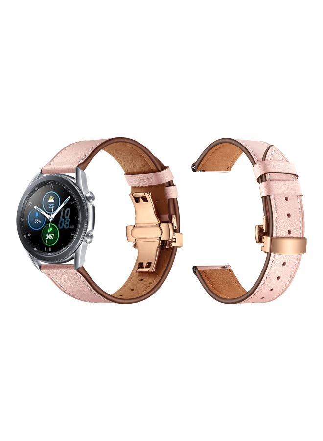 Perfii Replacement Band For Samsung Galaxy Watch 3 45mm Pink - Image 3