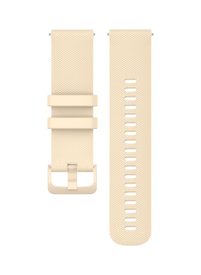 Perfii Replacement Band For Samsung Galaxy Watch 3 45mm Cream White - Image 1