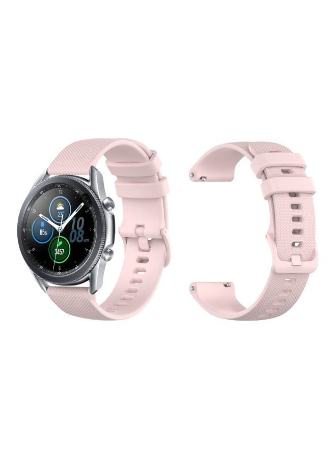 Perfii Replacement Band For Samsung Galaxy Watch 3 45mm Pink - Image 3