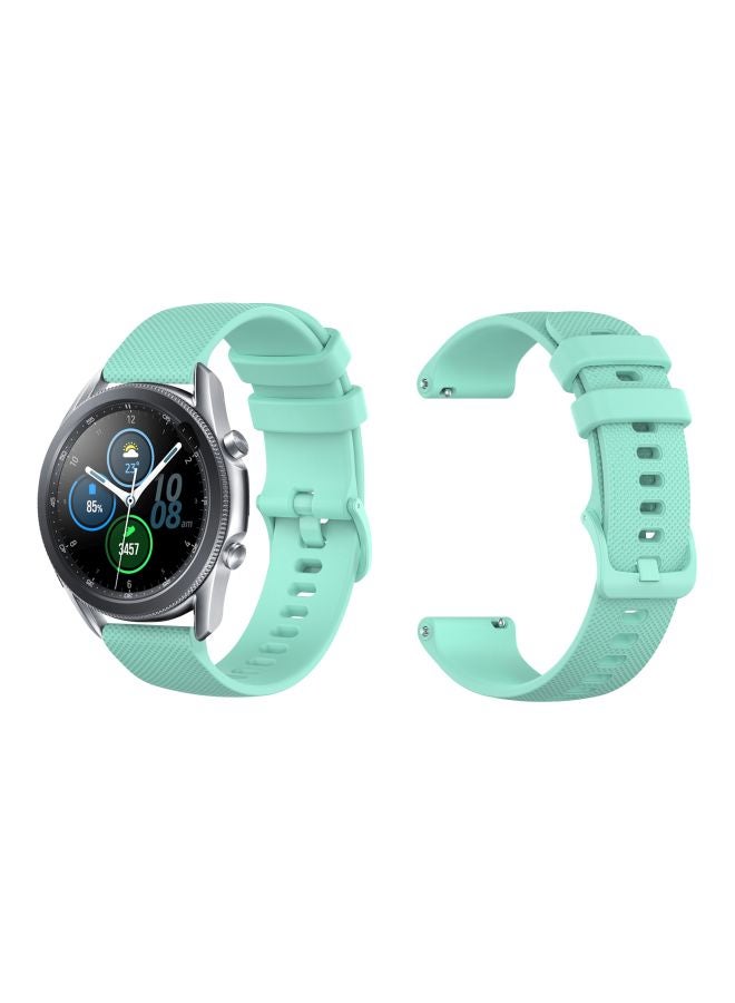 Perfii Replacement Band For Samsung Galaxy Watch 3 45mm Turquoise Green - Image 3