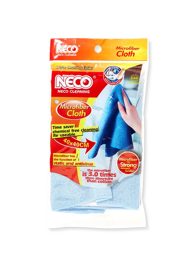 Neco Microfiber Cloth Blue 14cm - Image 1